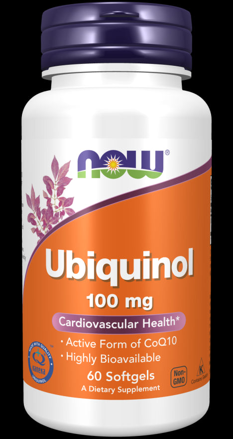 Image of Ubiquinol (Kaneka Ubiquinol) 100mg 60sgcaps